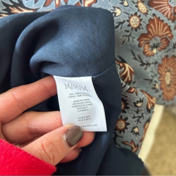 CAbi Provincial Tunic Long Sleeve Shift Dress Paisley Print Size Medium 3295 - Picture 7 of 8